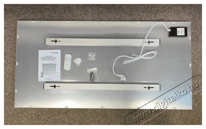 XTEND HOME  IRP-W720 okos infrapanel, 720W H&aacute;ztart&aacute;s / Otthon / K&uuml;lt&eacute;r - Fűt&eacute;s - Fali fűtőtest - 526694