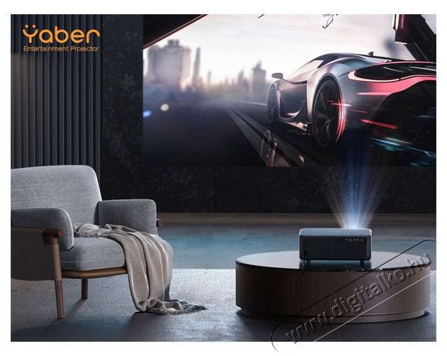 YABER K2s FHD smart h&aacute;zimozi projektor Audio-Video / Hifi / Multim&eacute;dia - H&aacute;zimozi - Blu-Ray h&aacute;zimozi szett - 498644
