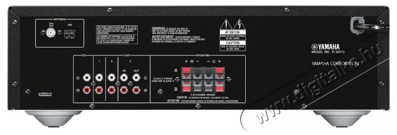 Yamaha R-S202D BL sztere&oacute; r&aacute;di&oacute;erős&iacute;tő - fekete Audio-Video / Hifi / Multim&eacute;dia - Hifi - Sztere&oacute; - CD / DVD / Multim&eacute;dia lej&aacute;tsz&oacute;s r&aacute;di&oacute;erős&iacute;tő - 316016
