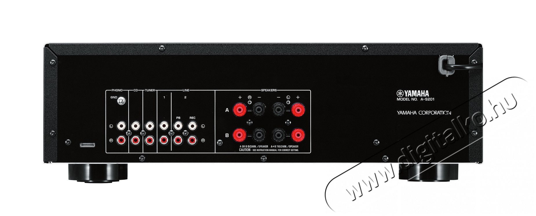 Yamaha A-S201 - ez&uuml;st Audio-Video / Hifi / Multim&eacute;dia - Hifi - Sztere&oacute; - Sztere&oacute; erős&iacute;tő - 277439