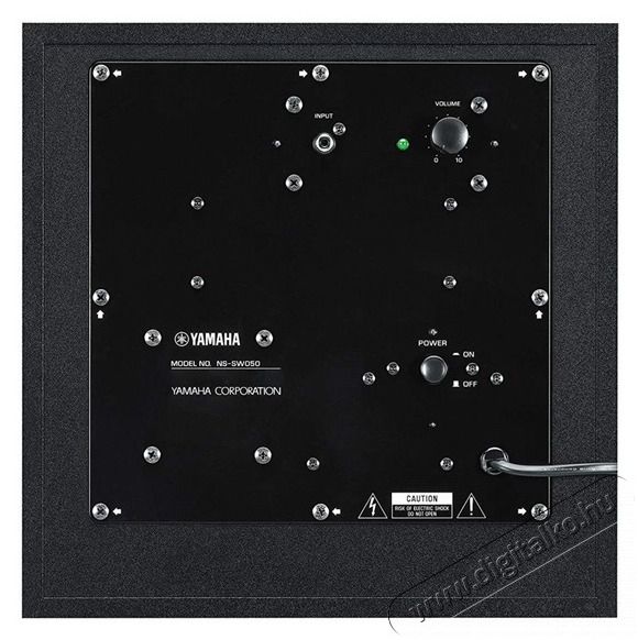 Yamaha NS-SW050 fekete m&eacute;lysug&aacute;rz&oacute; Audio-Video / Hifi / Multim&eacute;dia - Hangfal - Hangfalszett - M&eacute;lynyom&oacute; - 442611