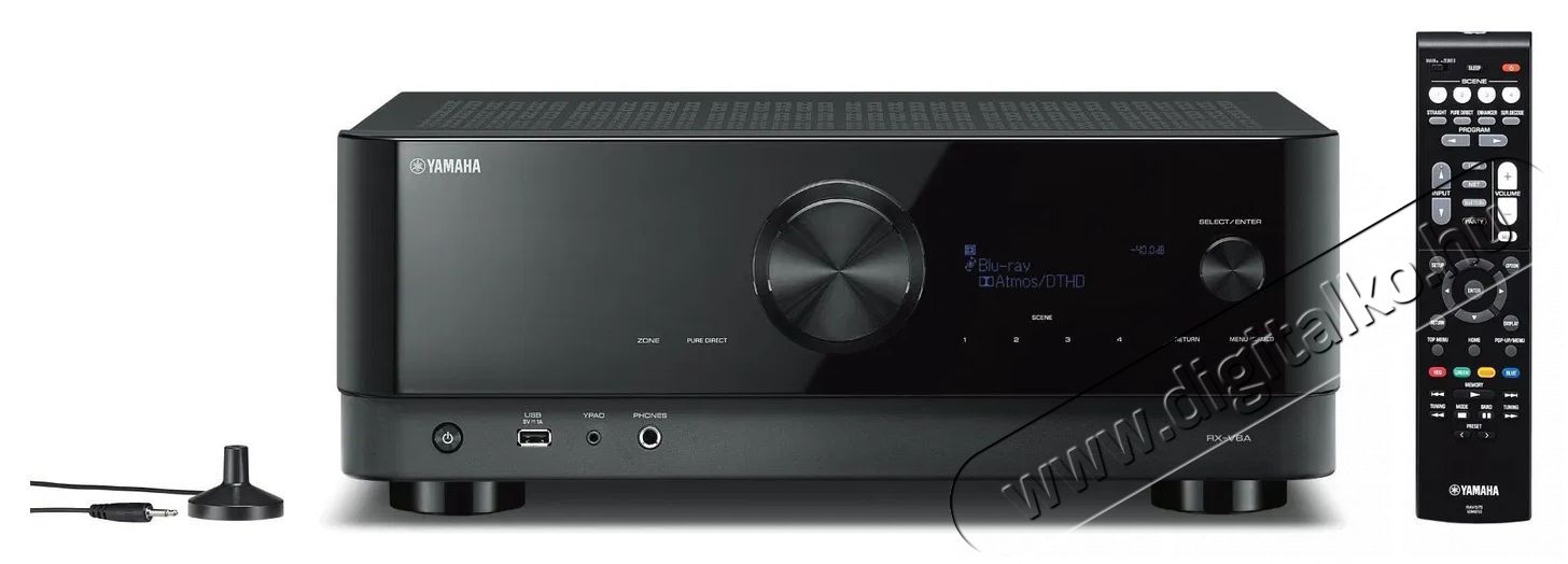 Yamaha RX-V6A fekete Audio-Video / Hifi / Multim&eacute;dia - Hifi - Sztere&oacute; - CD / DVD / Multim&eacute;dia lej&aacute;tsz&oacute;s r&aacute;di&oacute;erős&iacute;tő - 511561