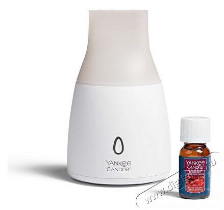 YANKEE CANDLE Ultrahangos aroma diff&uacute;zor + ut&aacute;nt&ouml;ltő Black Cherry 10 ml Sz&eacute;ps&eacute;g&aacute;pol&aacute;s / Eg&eacute;szs&eacute;g - L&eacute;gtiszt&iacute;t&oacute; / p&aacute;r&aacute;s&iacute;t&oacute; / p&aacute;r&aacute;tlan&iacute;t&oacute; - Kieg&eacute;sz&iacute;tő - 526699