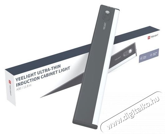 Yeelight Ultra-thin Motion Sensor Closet Light A30 LED l&aacute;mpa H&aacute;ztart&aacute;s / Otthon / K&uuml;lt&eacute;r - Vil&aacute;g&iacute;t&aacute;s / elektromoss&aacute;g - Kerti / k&uuml;lt&eacute;ri l&aacute;mpa - 531394