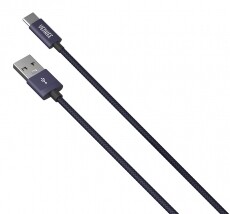 Yenkee YCU 301 BE Type-C USB k&aacute;bel 1m Iroda &eacute;s sz&aacute;m&iacute;t&aacute;stechnika - Sz&aacute;m&iacute;t&oacute;g&eacute;p tartoz&eacute;k - USB k&aacute;bel - 342988