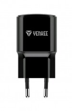 Yenkee YAC 2023BK h&aacute;l&oacute;zati USB t&ouml;ltő - fekete Mobil / Kommunik&aacute;ci&oacute; / Smart - Mobiltelefon kieg&eacute;sz&iacute;tő / tok - H&aacute;l&oacute;zati-, aut&oacute;s t&ouml;ltő - 349392