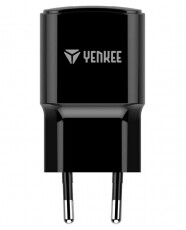Yenkee YAC 2013 BK h&aacute;l&oacute;zati USB t&ouml;ltő - fekete Mobil / Kommunik&aacute;ci&oacute; / Smart - Mobiltelefon kieg&eacute;sz&iacute;tő / tok - H&aacute;l&oacute;zati-, aut&oacute;s t&ouml;ltő - 349390
