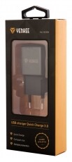Yenkee YAC 2023BK h&aacute;l&oacute;zati USB t&ouml;ltő - fekete Mobil / Kommunik&aacute;ci&oacute; / Smart - Mobiltelefon kieg&eacute;sz&iacute;tő / tok - H&aacute;l&oacute;zati-, aut&oacute;s t&ouml;ltő - 349392