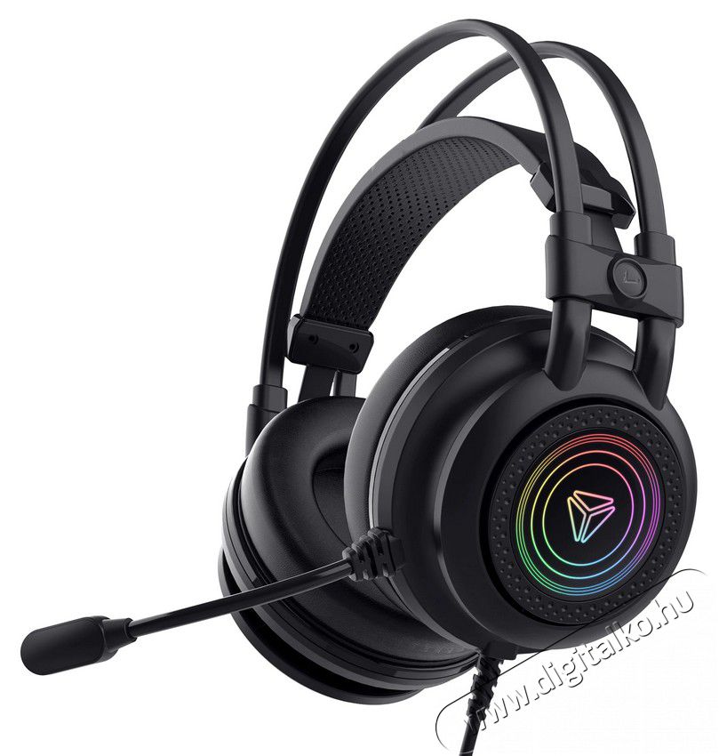 Yenkee YHP 3035 Shadow gamer fejhallgat&oacute; Audio-Video / Hifi / Multim&eacute;dia - F&uuml;l &eacute;s Fejhallgat&oacute;k - Fejhallgat&oacute; mikrofonnal / headset - 367238