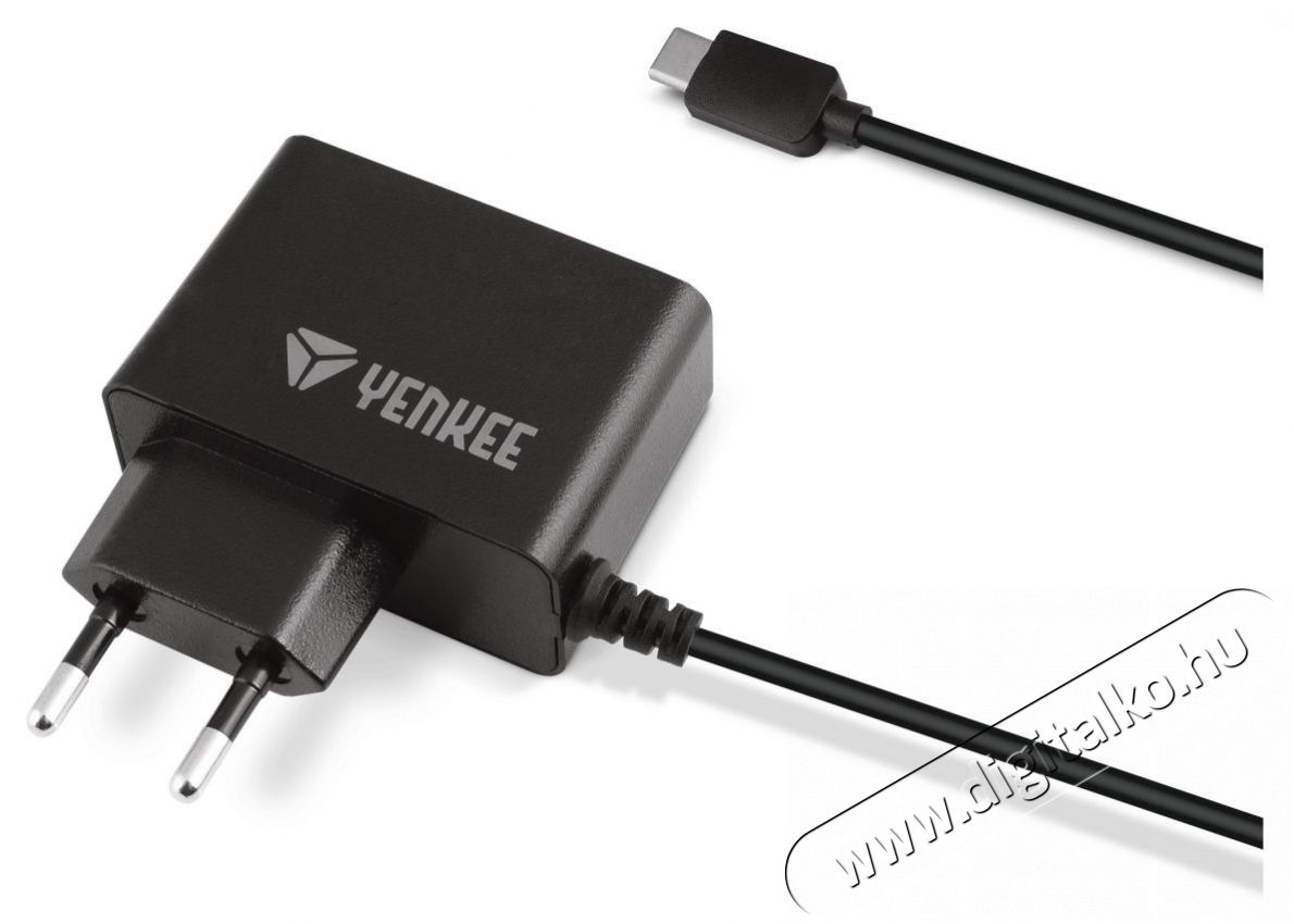 Yenkee YAC 2027BK Type C t&ouml;ltő 2A Mobil / Kommunik&aacute;ci&oacute; / Smart - Mobiltelefon kieg&eacute;sz&iacute;tő / tok - H&aacute;l&oacute;zati-, aut&oacute;s t&ouml;ltő - 376903