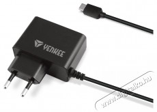 Yenkee YAC 2027BK Type C t&ouml;ltő 2A Mobil / Kommunik&aacute;ci&oacute; / Smart - Mobiltelefon kieg&eacute;sz&iacute;tő / tok - H&aacute;l&oacute;zati-, aut&oacute;s t&ouml;ltő - 376903
