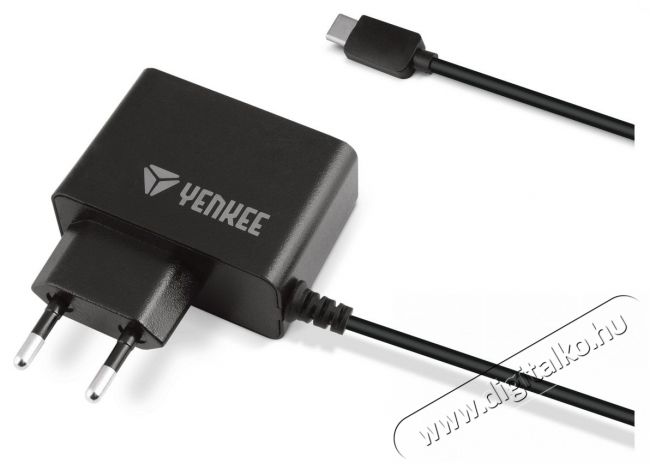 Yenkee YAC 2027BK Type C t&ouml;ltő 2A Mobil / Kommunik&aacute;ci&oacute; / Smart - Mobiltelefon kieg&eacute;sz&iacute;tő / tok - H&aacute;l&oacute;zati-, aut&oacute;s t&ouml;ltő - 376903