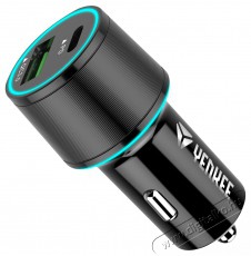 Yenkee YAC 2142 QC 3.0 18W aut&oacute;s t&ouml;ltő Mobil / Kommunik&aacute;ci&oacute; / Smart - Mobiltelefon kieg&eacute;sz&iacute;tő / tok - H&aacute;l&oacute;zati-, aut&oacute;s t&ouml;ltő - 376909
