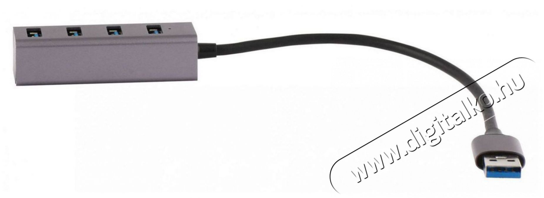 Yenkee YHB 4300 USB 3.0 HUB 4x alum&iacute;nium eloszt&oacute; H&aacute;ztart&aacute;s / Otthon / K&uuml;lt&eacute;r - Vil&aacute;g&iacute;t&aacute;s / elektromoss&aacute;g - H&aacute;l&oacute;zati eloszt&oacute; / hosszabb&iacute;t&oacute; / adapter - 376926