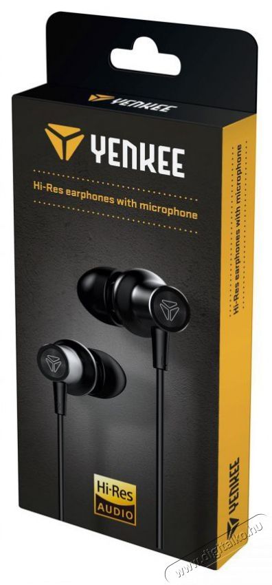 Yenkee YHP 405BK In-ear f&uuml;lhallgat&oacute; - fekete Audio-Video / Hifi / Multim&eacute;dia - F&uuml;l &eacute;s Fejhallgat&oacute;k - F&uuml;lhallgat&oacute; mikrofonnal / headset - 376931