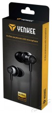 Yenkee YHP 405BK In-ear f&uuml;lhallgat&oacute; - fekete Audio-Video / Hifi / Multim&eacute;dia - F&uuml;l &eacute;s Fejhallgat&oacute;k - F&uuml;lhallgat&oacute; mikrofonnal / headset - 376931