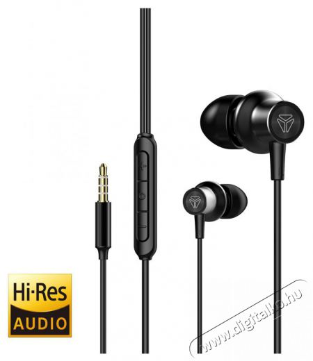 Yenkee YHP 405BK In-ear f&uuml;lhallgat&oacute; - fekete Audio-Video / Hifi / Multim&eacute;dia - F&uuml;l &eacute;s Fejhallgat&oacute;k - F&uuml;lhallgat&oacute; mikrofonnal / headset - 376931