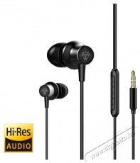 Yenkee YHP 405BK In-ear f&uuml;lhallgat&oacute; - fekete Audio-Video / Hifi / Multim&eacute;dia - F&uuml;l &eacute;s Fejhallgat&oacute;k - F&uuml;lhallgat&oacute; mikrofonnal / headset - 376931