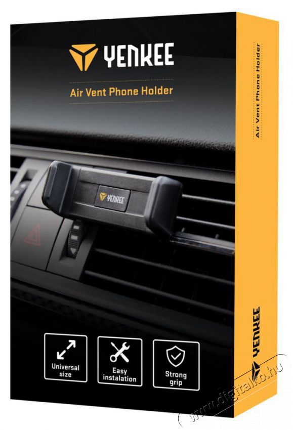 Yenkee YSM 201BK aut&oacute;s telefontart&oacute; Mobil / Kommunik&aacute;ci&oacute; / Smart - Mobiltelefon kieg&eacute;sz&iacute;tő / tok - Tart&oacute; / r&ouml;gz&iacute;tő / &aacute;llv&aacute;ny - 376946