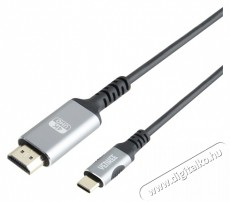 Yenkee YCU 430 USB-C - HDMI adatper k&aacute;bel Mobil / Kommunik&aacute;ci&oacute; / Smart - Mobiltelefon kieg&eacute;sz&iacute;tő / tok - K&aacute;bel / &aacute;talak&iacute;t&oacute; - 379382