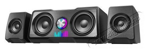 Yenkee YSP 215 BK Desktop Speaker System Audio-Video / Hifi / Multim&eacute;dia - Hangfal - Hangfalszett - Hangfalszett - 400850