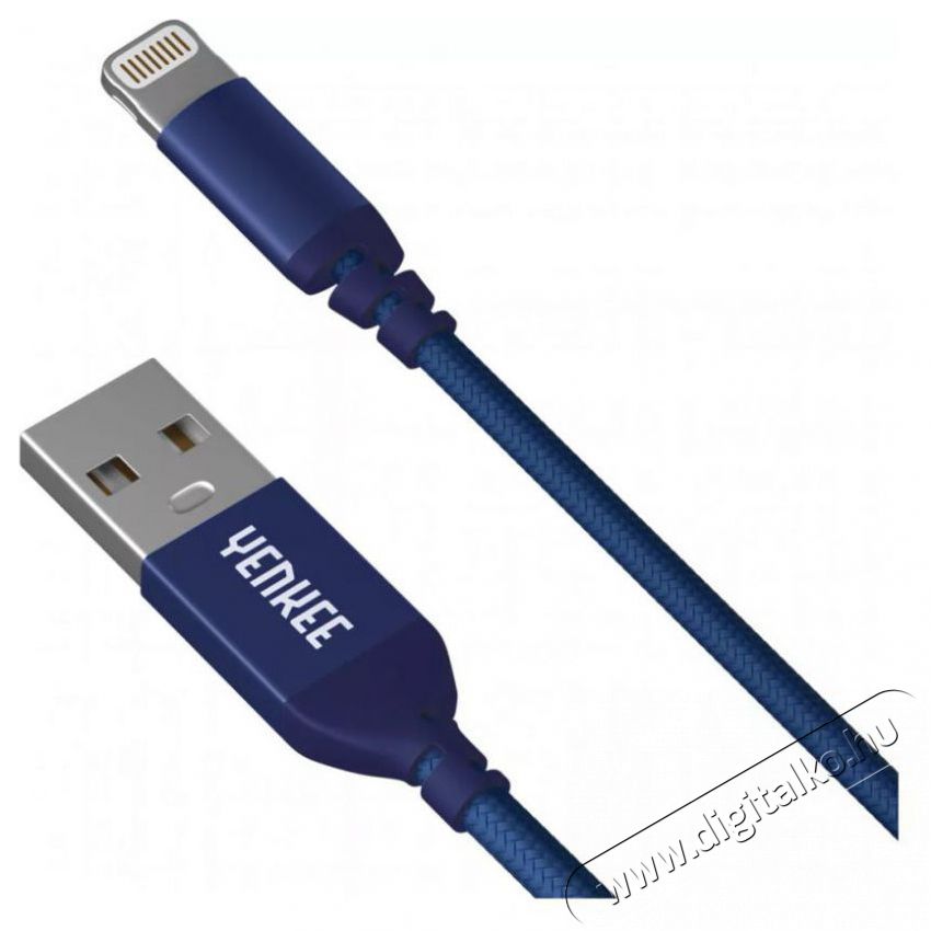 Yenkee YCU 611 MFi BE USB/lightning 1m Mobil / Kommunik&aacute;ci&oacute; / Smart - Mobiltelefon kieg&eacute;sz&iacute;tő / tok - K&aacute;bel / &aacute;talak&iacute;t&oacute; - 400812