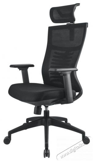 Yenkee YGC 500BK FISHBONE Office sz&eacute;k Iroda &eacute;s sz&aacute;m&iacute;t&aacute;stechnika - Egy&eacute;b sz&aacute;m&iacute;t&aacute;stechnikai term&eacute;k - 400827