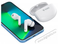 Yenkee YHP 08BT ANC TWS earphones HARMON Audio-Video / Hifi / Multim&eacute;dia - F&uuml;l &eacute;s Fejhallgat&oacute;k - F&uuml;lhallgat&oacute; - 491124