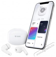 Yenkee YHP 08BT ANC TWS earphones HARMON Audio-Video / Hifi / Multim&eacute;dia - F&uuml;l &eacute;s Fejhallgat&oacute;k - F&uuml;lhallgat&oacute; - 491124