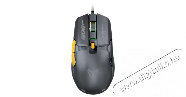 Yenkee YMS 3600BK Marksman Gaming Mouse Iroda &eacute;s sz&aacute;m&iacute;t&aacute;stechnika - Eg&eacute;r - Vezet&eacute;kes eg&eacute;r - 493029