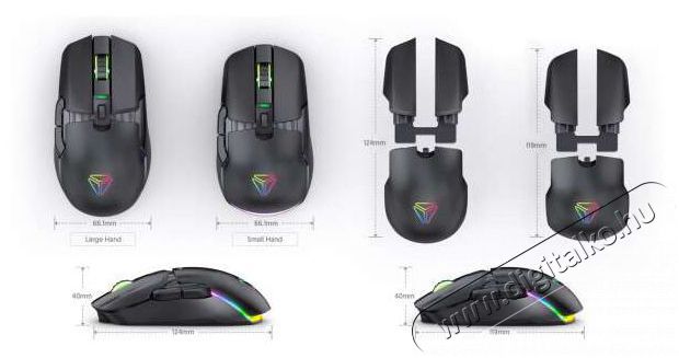 Yenkee YMS 3600BK Marksman Gaming Mouse Iroda &eacute;s sz&aacute;m&iacute;t&aacute;stechnika - Eg&eacute;r - Vezet&eacute;kes eg&eacute;r - 493029