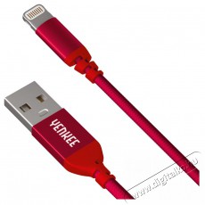 Yenkee YCU 611 MFi RD USB/lightning 1m Iroda &eacute;s sz&aacute;m&iacute;t&aacute;stechnika - Sz&aacute;m&iacute;t&oacute;g&eacute;p tartoz&eacute;k - USB k&aacute;bel - 400813