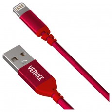 Yenkee YCU 611 MFi RD USB/lightning 1m Iroda &eacute;s sz&aacute;m&iacute;t&aacute;stechnika - Sz&aacute;m&iacute;t&oacute;g&eacute;p tartoz&eacute;k - USB k&aacute;bel - 400813