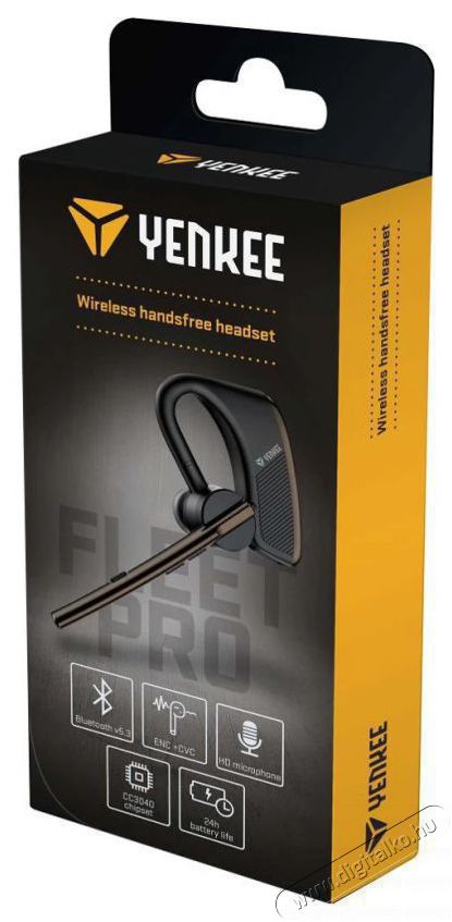 Yenkee YHF F20BK BT Handsfree FLEET PRO Audio-Video / Hifi / Multim&eacute;dia - F&uuml;l &eacute;s Fejhallgat&oacute;k - F&uuml;lhallgat&oacute; - 493410