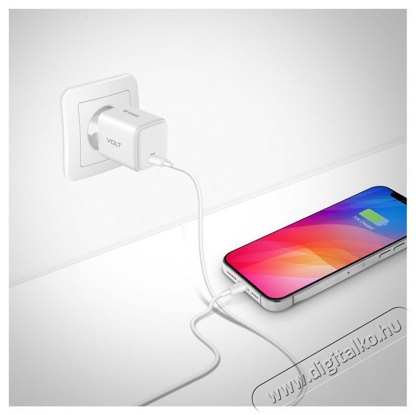 Yenkee YAC G35 VOLT Charger USB C 35W Mobil / Kommunik&aacute;ci&oacute; / Smart - Mobiltelefon kieg&eacute;sz&iacute;tő / tok - H&aacute;l&oacute;zati-, aut&oacute;s t&ouml;ltő - 495008