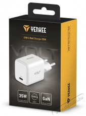 Yenkee YAC G35 VOLT Charger USB C 35W Mobil / Kommunik&aacute;ci&oacute; / Smart - Mobiltelefon kieg&eacute;sz&iacute;tő / tok - H&aacute;l&oacute;zati-, aut&oacute;s t&ouml;ltő - 495008