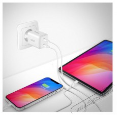Yenkee YAC G35D VOLT Charger 2x18W GaN Mobil / Kommunik&aacute;ci&oacute; / Smart - Mobiltelefon kieg&eacute;sz&iacute;tő / tok - H&aacute;l&oacute;zati-, aut&oacute;s t&ouml;ltő - 495009