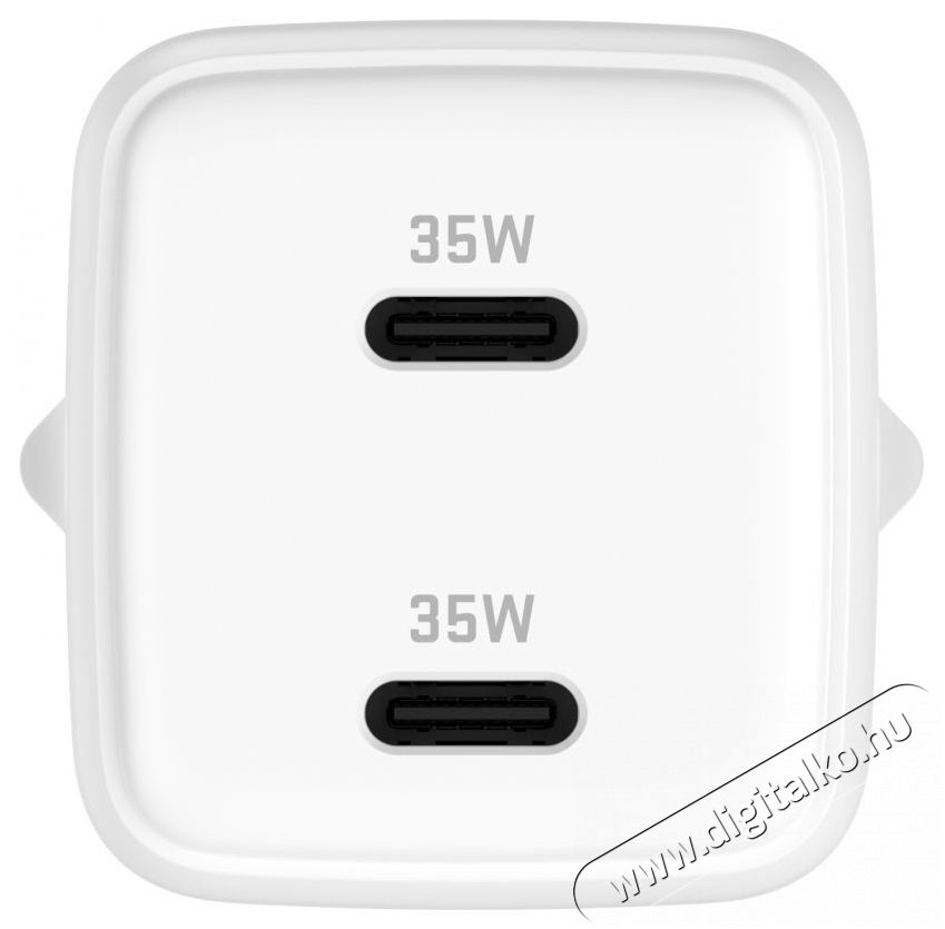 Yenkee YAC G35D VOLT Charger 2x18W GaN Mobil / Kommunik&aacute;ci&oacute; / Smart - Mobiltelefon kieg&eacute;sz&iacute;tő / tok - H&aacute;l&oacute;zati-, aut&oacute;s t&ouml;ltő - 495009