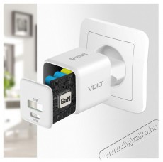 Yenkee YAC G38 VOLT Charger 18+20W GaN Mobil / Kommunik&aacute;ci&oacute; / Smart - Mobiltelefon kieg&eacute;sz&iacute;tő / tok - H&aacute;l&oacute;zati-, aut&oacute;s t&ouml;ltő - 495010