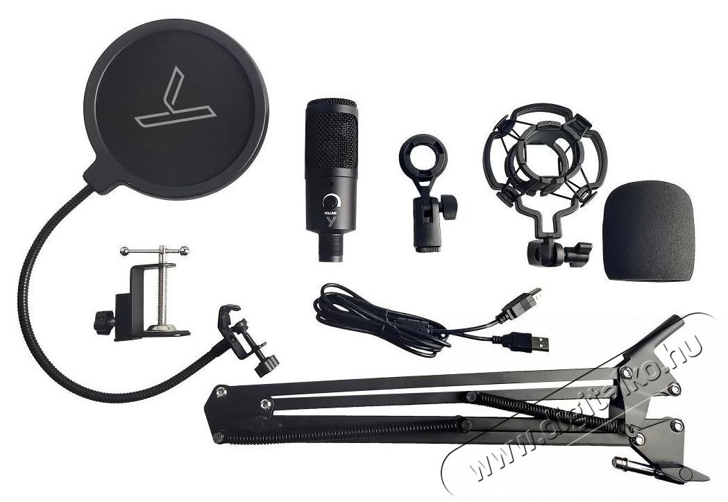 Yenkee YMC 1031 STREAMER 2.0 microphone Fot&oacute;-Vide&oacute; kieg&eacute;sz&iacute;tők - Mikrofon - Fot&oacute;-vide&oacute; mikrofon - 496758