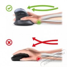 Yenkee YMS 5030 Vertical Ergonomic mouse Iroda &eacute;s sz&aacute;m&iacute;t&aacute;stechnika - Eg&eacute;r - Vezet&eacute;kes eg&eacute;r - 499602