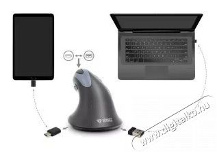 Yenkee YMS 5030 Vertical Ergonomic mouse Iroda &eacute;s sz&aacute;m&iacute;t&aacute;stechnika - Eg&eacute;r - Vezet&eacute;kes eg&eacute;r - 499602