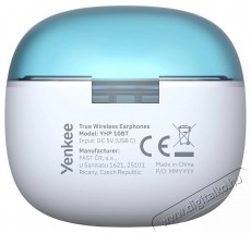 Yenkee YHP 10BT TWS Eveplay feh&eacute;r-k&eacute;k Audio-Video / Hifi / Multim&eacute;dia - F&uuml;l &eacute;s Fejhallgat&oacute;k - F&uuml;lhallgat&oacute; mikrofonnal / headset - 531133