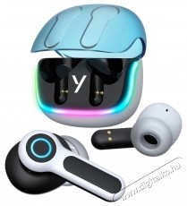 Yenkee YHP 10BT TWS Eveplay feh&eacute;r-k&eacute;k Audio-Video / Hifi / Multim&eacute;dia - F&uuml;l &eacute;s Fejhallgat&oacute;k - F&uuml;lhallgat&oacute; mikrofonnal / headset - 531133