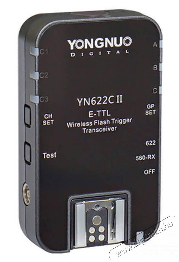 Yongnuo YN622TX Canon + 2db YN622C II kiold&oacute; szett F&eacute;nyk&eacute;pezőg&eacute;p / kamera - Sport kamera tartoz&eacute;kok - T&aacute;vvez&eacute;rlő - 319140