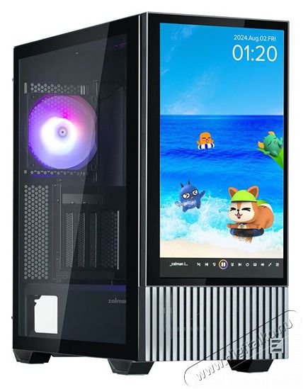 Zalman Z10 DS fekete (t&aacute;p n&eacute;lk&uuml;li) 15 Iroda &eacute;s sz&aacute;m&iacute;t&aacute;stechnika - Sz&aacute;m&iacute;t&oacute;g&eacute;p tartoz&eacute;k - Sz&aacute;m&iacute;t&oacute;g&eacute;ph&aacute;z - 514463