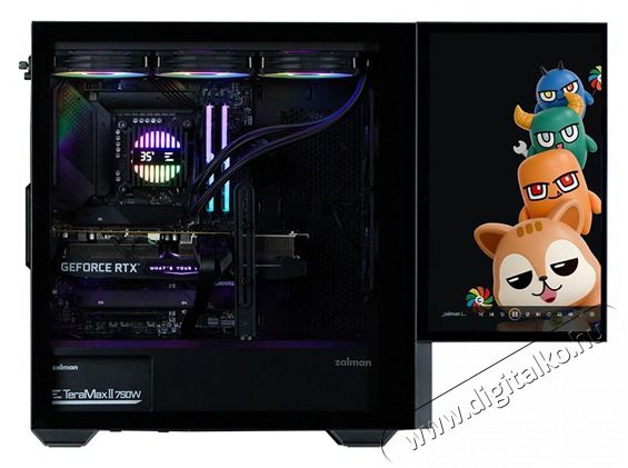 Zalman Z10 DS fekete (t&aacute;p n&eacute;lk&uuml;li) 15 Iroda &eacute;s sz&aacute;m&iacute;t&aacute;stechnika - Sz&aacute;m&iacute;t&oacute;g&eacute;p tartoz&eacute;k - Sz&aacute;m&iacute;t&oacute;g&eacute;ph&aacute;z - 514463