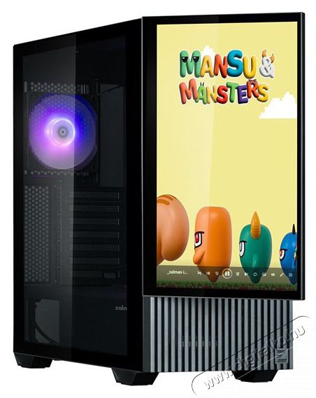 Zalman Z10 DS fekete (t&aacute;p n&eacute;lk&uuml;li) 15 Iroda &eacute;s sz&aacute;m&iacute;t&aacute;stechnika - Sz&aacute;m&iacute;t&oacute;g&eacute;p tartoz&eacute;k - Sz&aacute;m&iacute;t&oacute;g&eacute;ph&aacute;z - 514463
