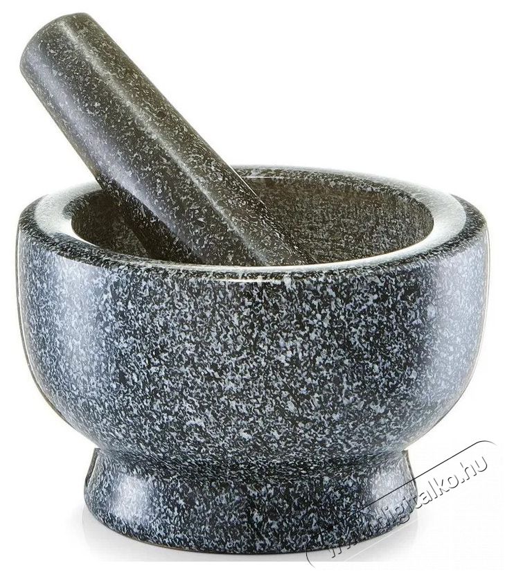 Zeller GRANIT konyhai mozs&aacute;r mozs&aacute;rt&ouml;rővel, fekete, 13&times;8 cm Konyhai term&eacute;kek - Konyhai eszk&ouml;z - Egy&eacute;b konyhai eszk&ouml;z - 505058
