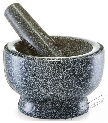 Zeller GRANIT konyhai mozs&aacute;r mozs&aacute;rt&ouml;rővel, fekete, 13&times;8 cm Konyhai term&eacute;kek - Konyhai eszk&ouml;z - Egy&eacute;b konyhai eszk&ouml;z - 505058